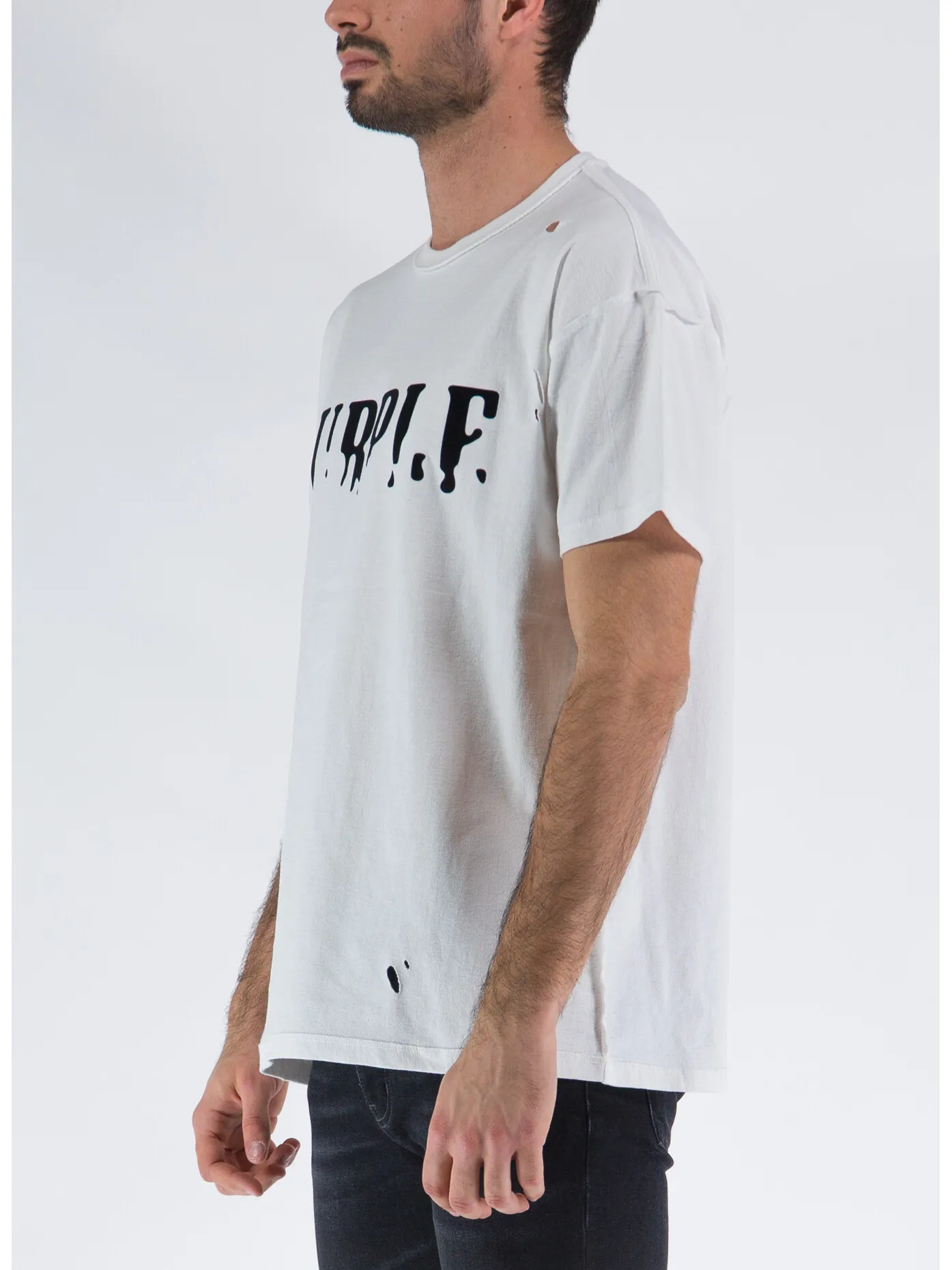     -PURPLE BRAND    -T-SHIRT P101 TEXTURED JERSEY-