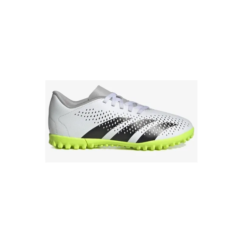 Adidas Junior Predator Accuracy.4 Tf J Ftwwht/Cblack/Luclem Calcetto Junior