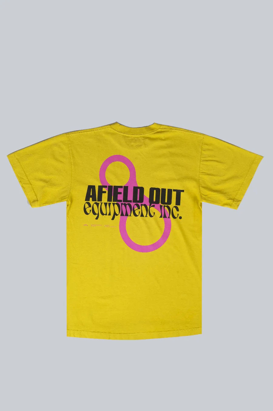AFIELD OUT SUPPLY T-SHIRT MUSTARD