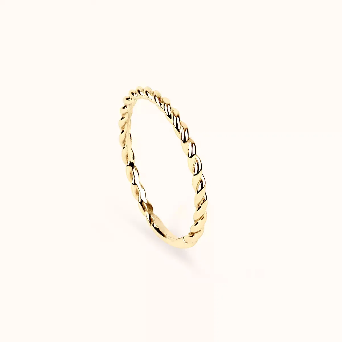 ALFYO Fedina Intreccio in Oro Giallo 18 kt