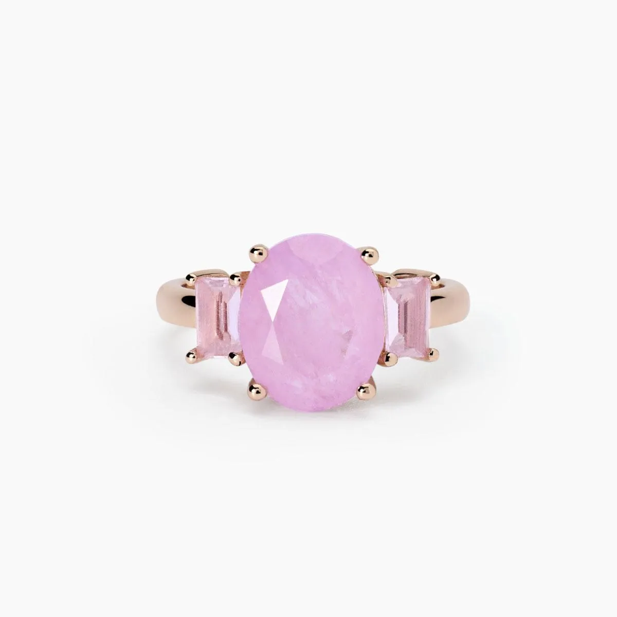 Anello Pietre Rosa Mabina 523419