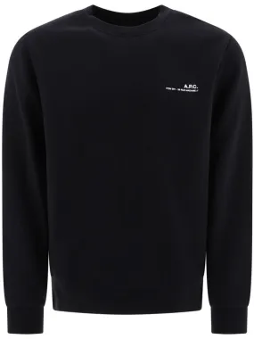 A.P.C.-Felpa con stampa