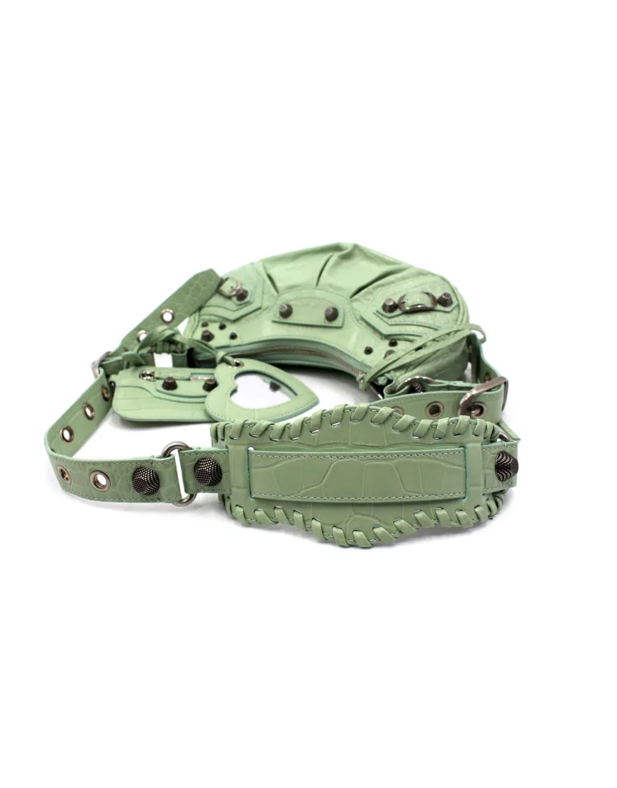 Balenciaga Le Cagole Pelle Verde Menta