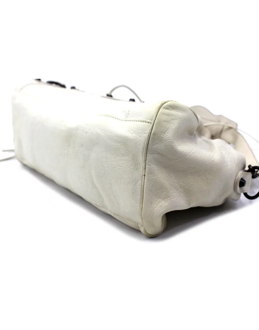 Balenciaga Twiggy Pelle Panna