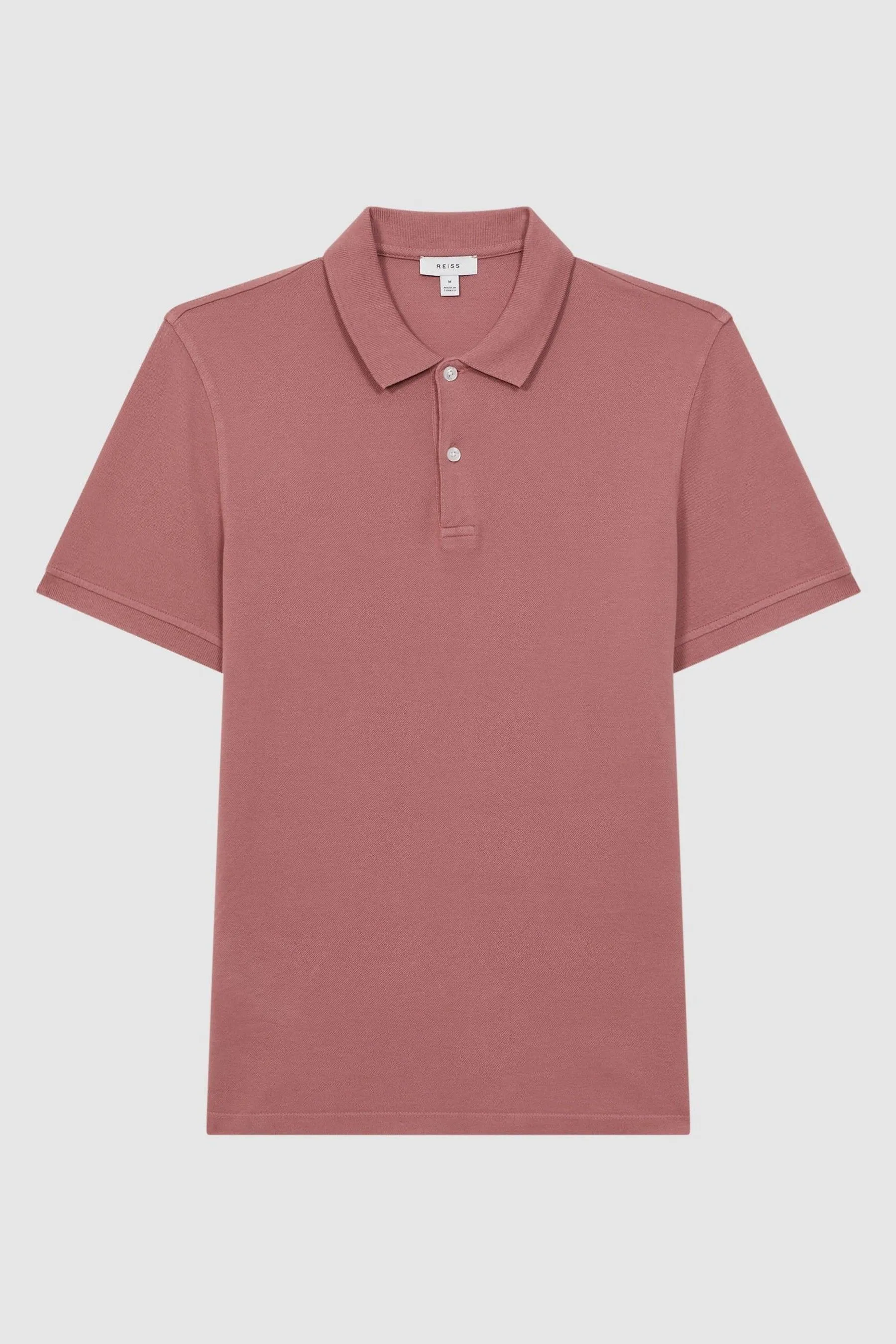 Bordeaux - Puro Vestibilità attillata / Slim - Polo tinta in capo    