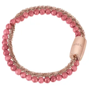 Bracciale Donna Acciaio Rose Agata Rosa Magnetica System Breil