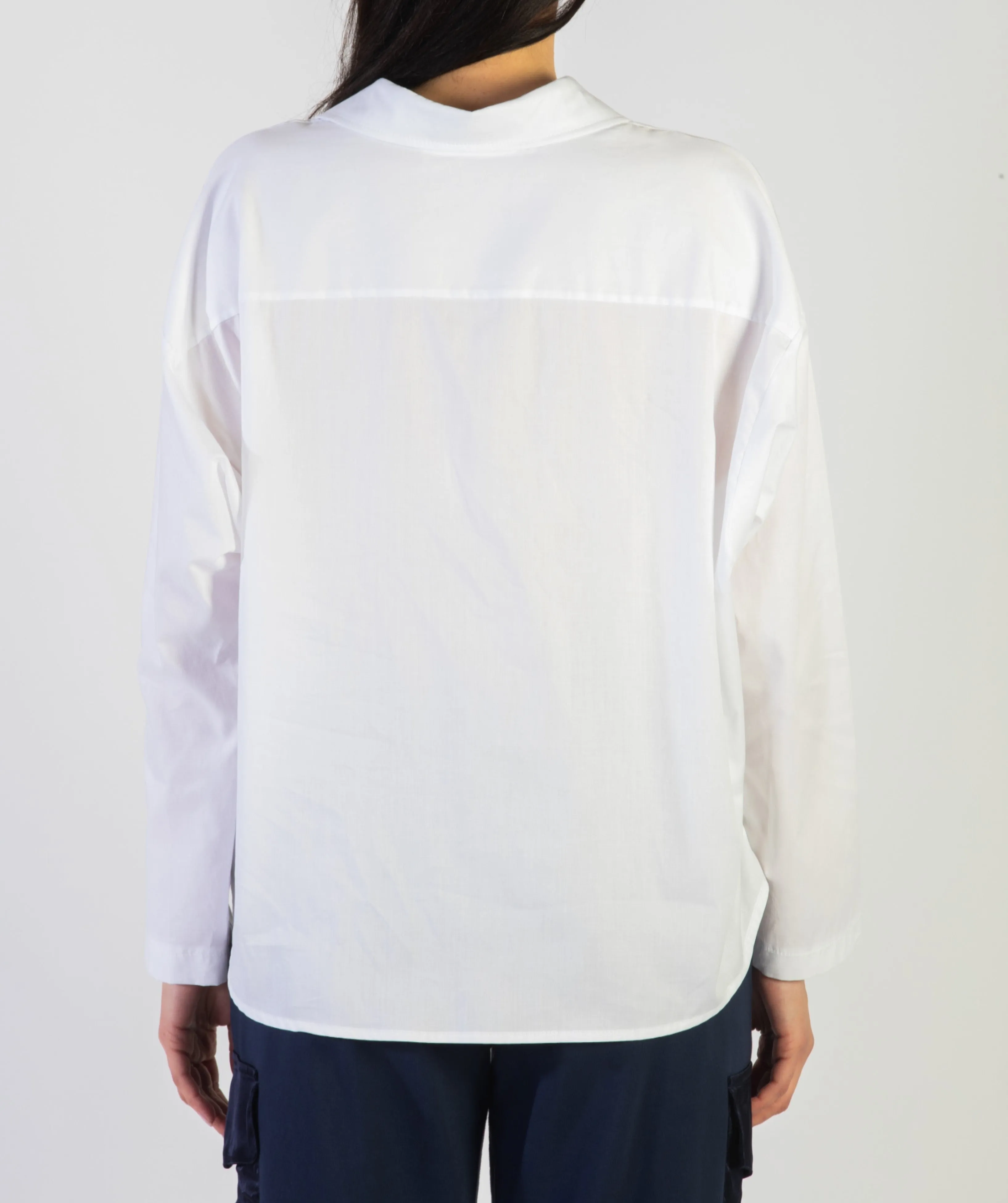 CAMICIA TWILL LACCETTO