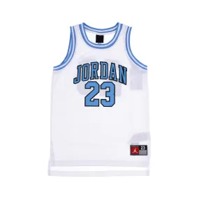 Canotta Tipo Basket Ragazzo Jordan 23 Jersey White/university Blue