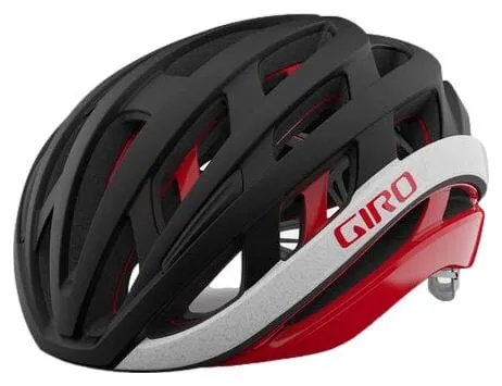 Casco da strada Giro Helios Spherical MIPS Nero / Rosso opaco 2021