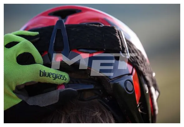 Casco MET PARACHUTE Nero Rosso