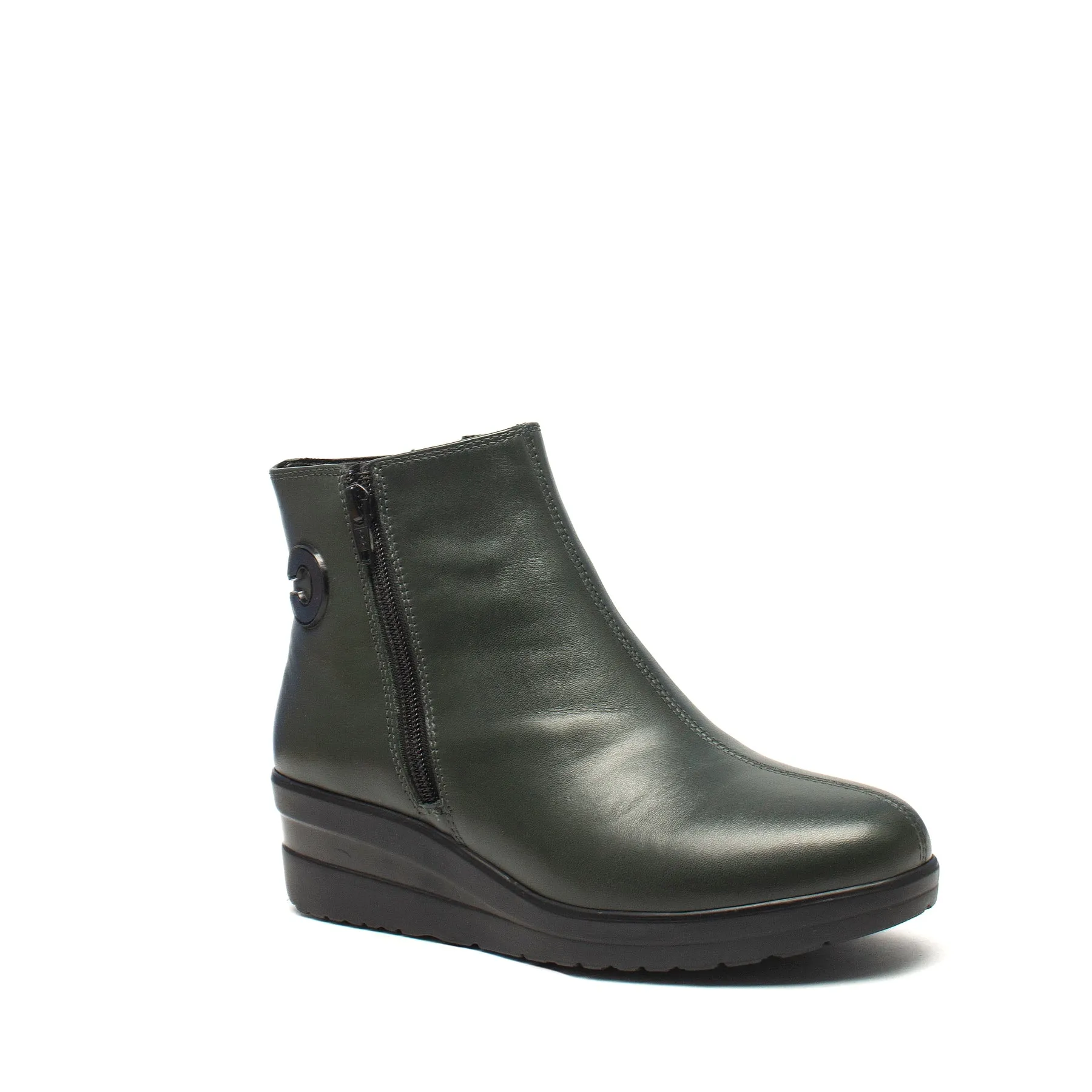 CINZIA SOFT Trochetto Con Zeppa Donna - IV13898-CN 002 Nero  