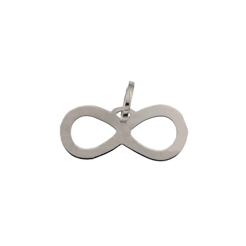 Ciondolo con Infinito Donna in Oro Bianco 803321715098