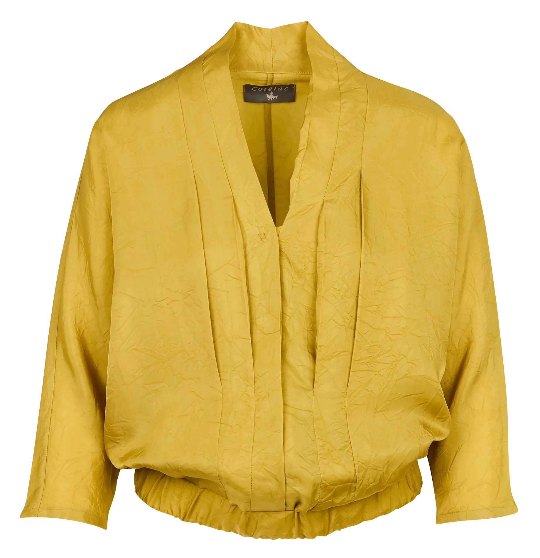  COTELAC   Blusa con scollo a V | Marrone