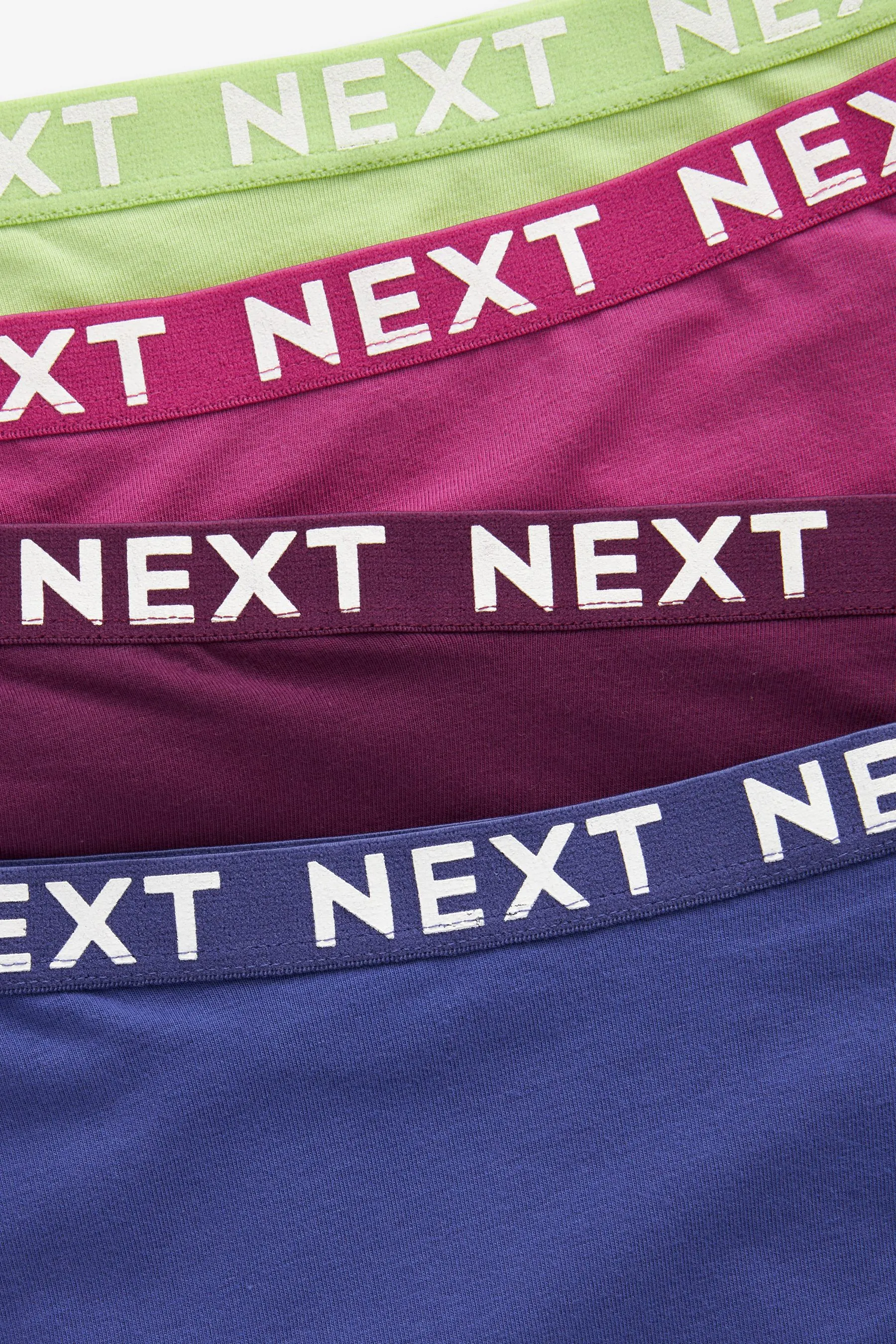 Cotton Rich Logo Knickers 4 Pack    