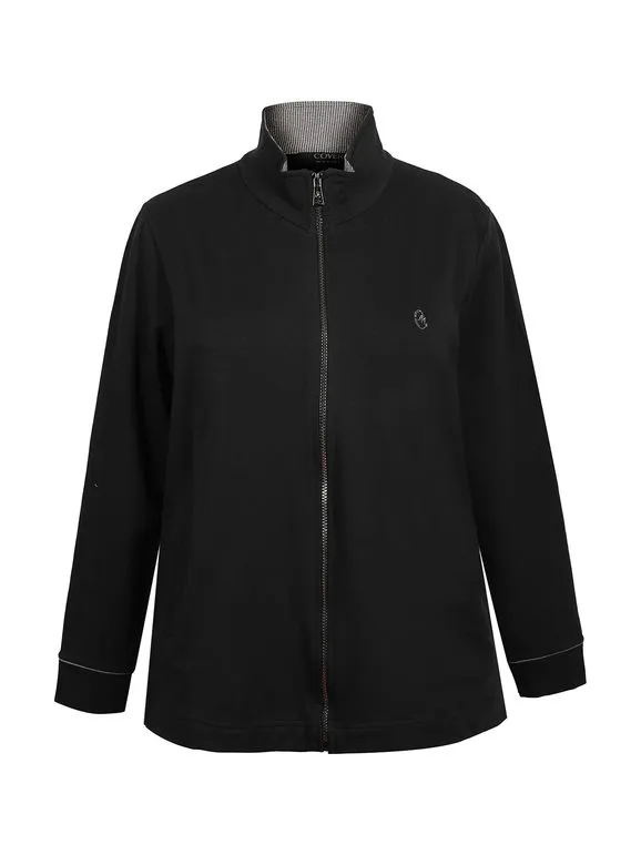 Coveri Moving Sweat zippé femme grandes tailles