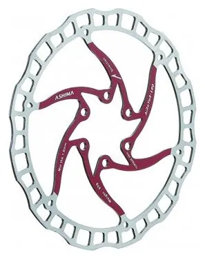 Disco ASHIMA ARO 08 180mm Rosso