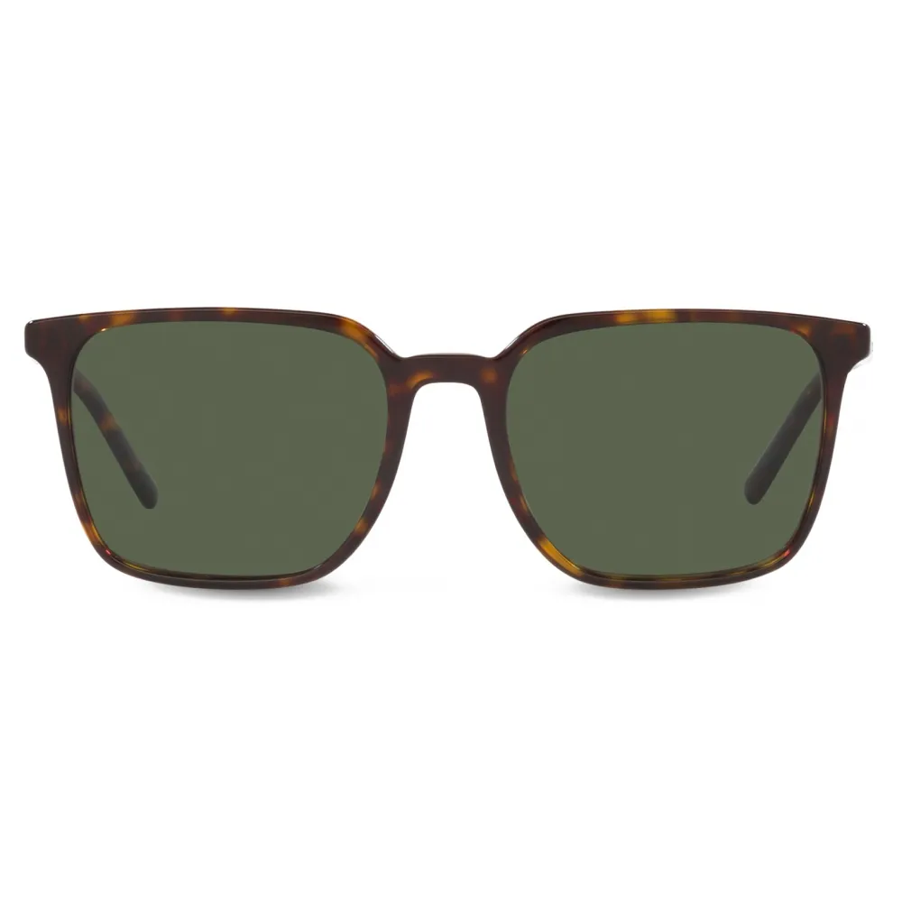 Dolce & Gabbana - Occhiale da Sole Thin Profile - Avana Verde Scuro - Dolce & Gabbana Eyewear