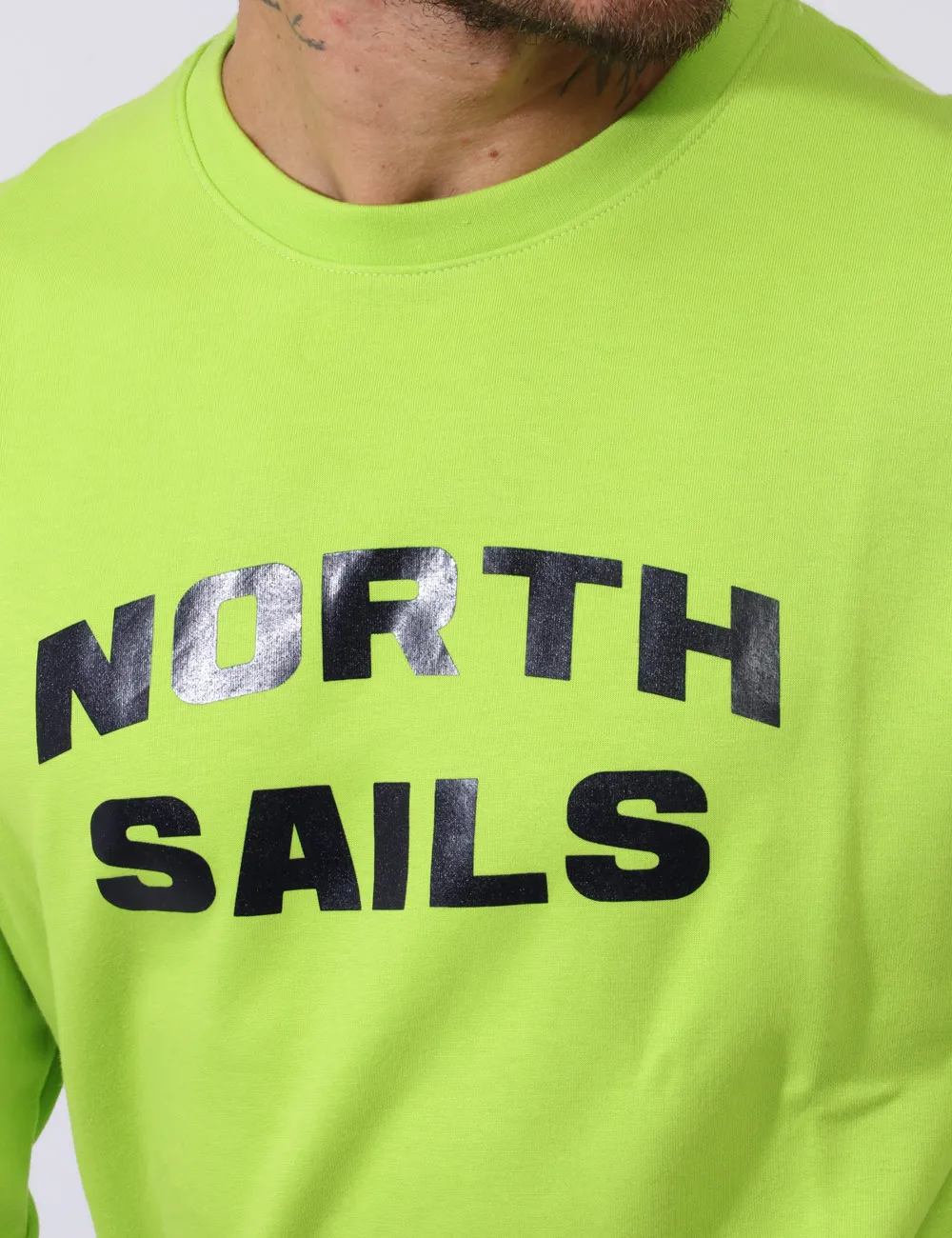 Felpa North Sails Lime