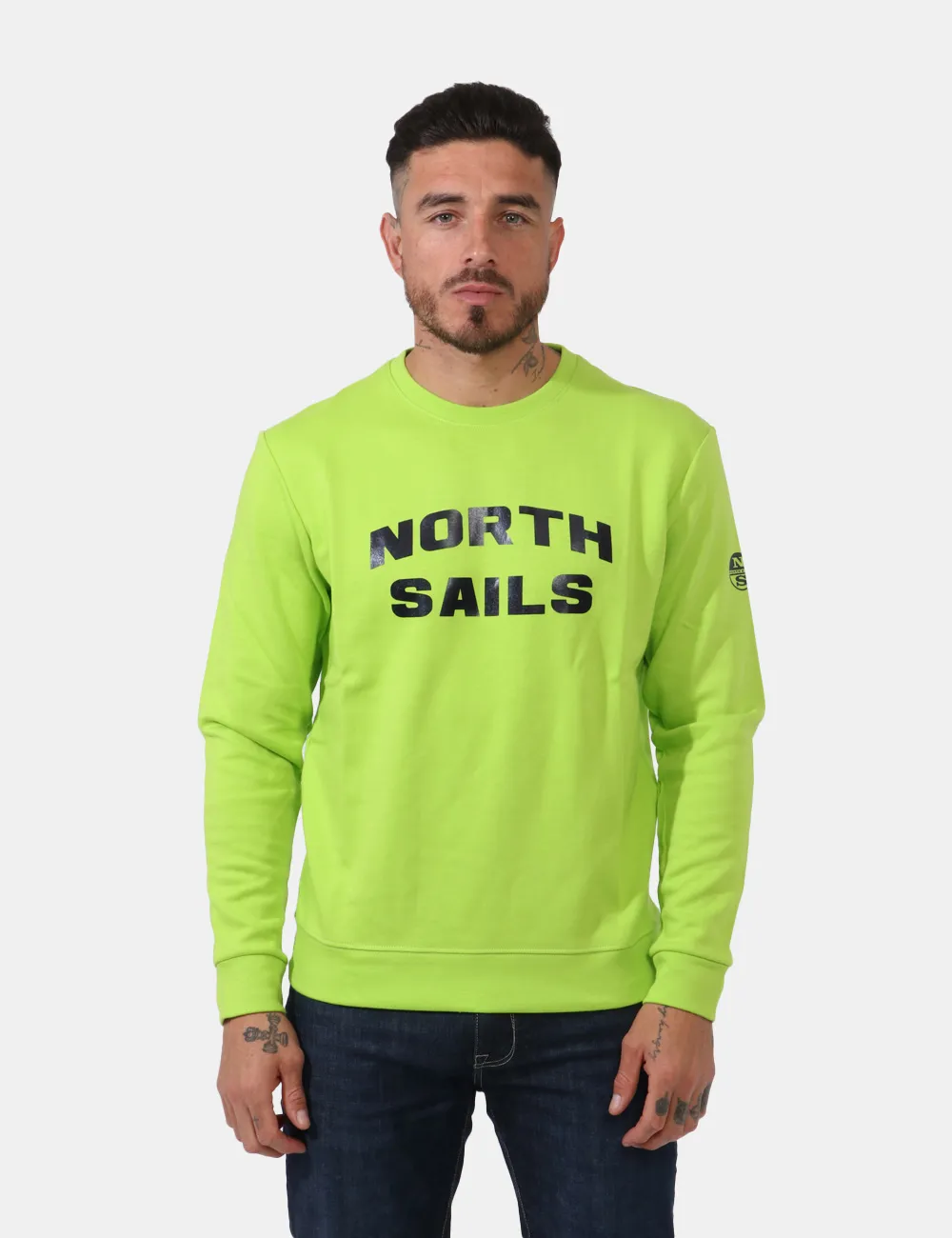 Felpa North Sails Lime