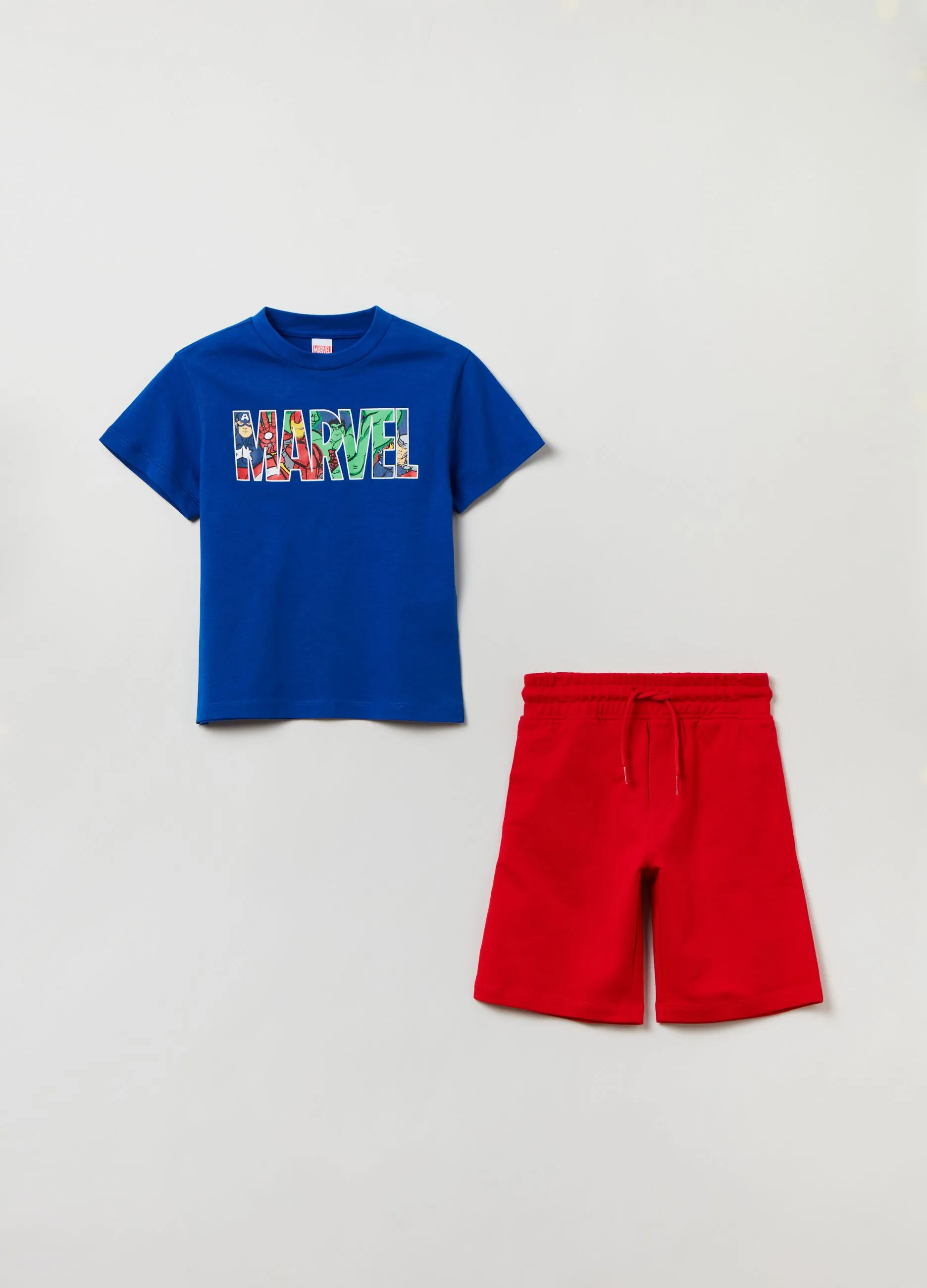 Jogging set con stampa Marvel
