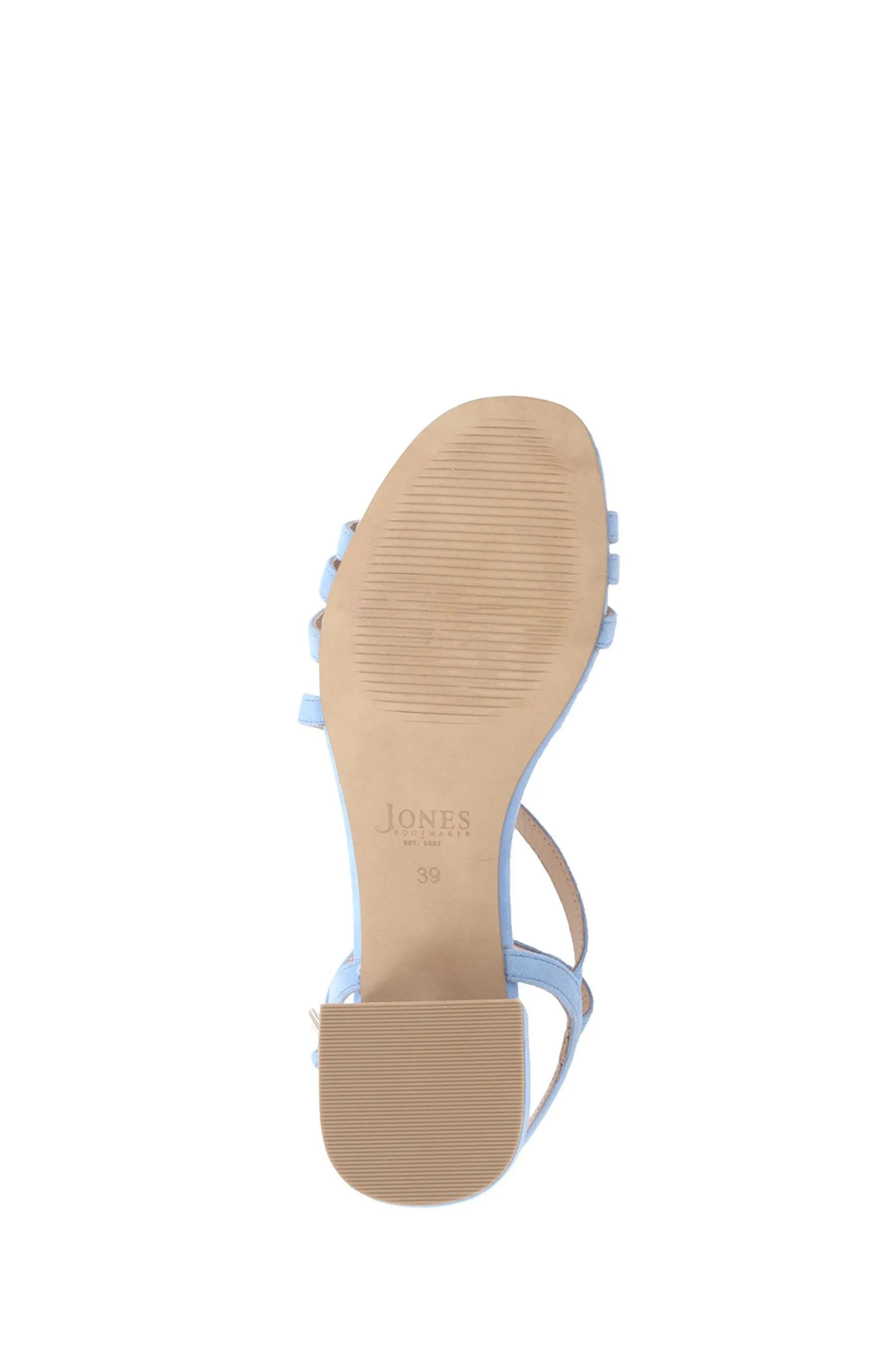 Jones Bootmaker Naturale - Sandali in pelle con tacco largo    