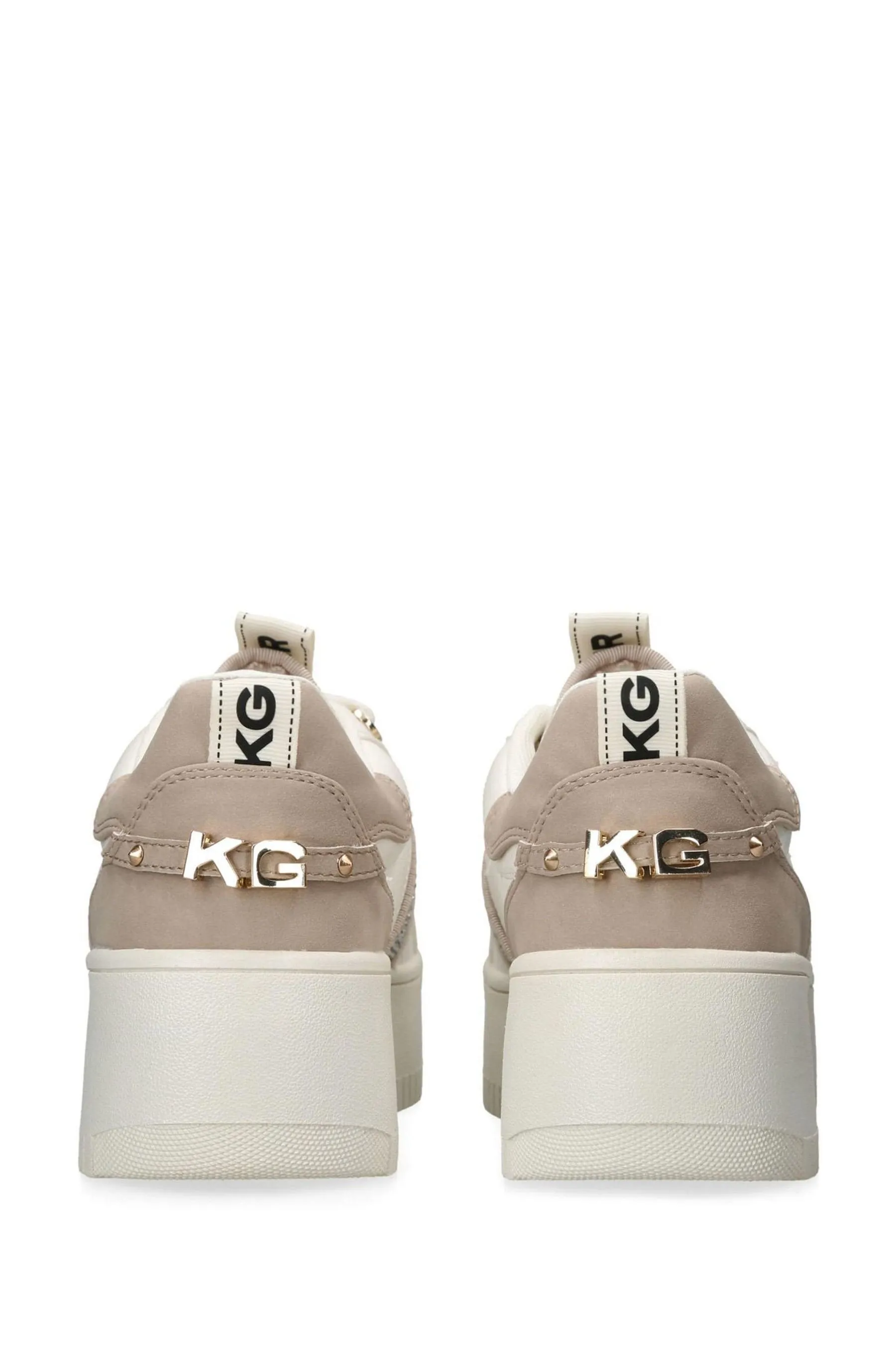 KG Kurt Geiger - Leslie - Bianco con pietre - Scarpette da ginnastica