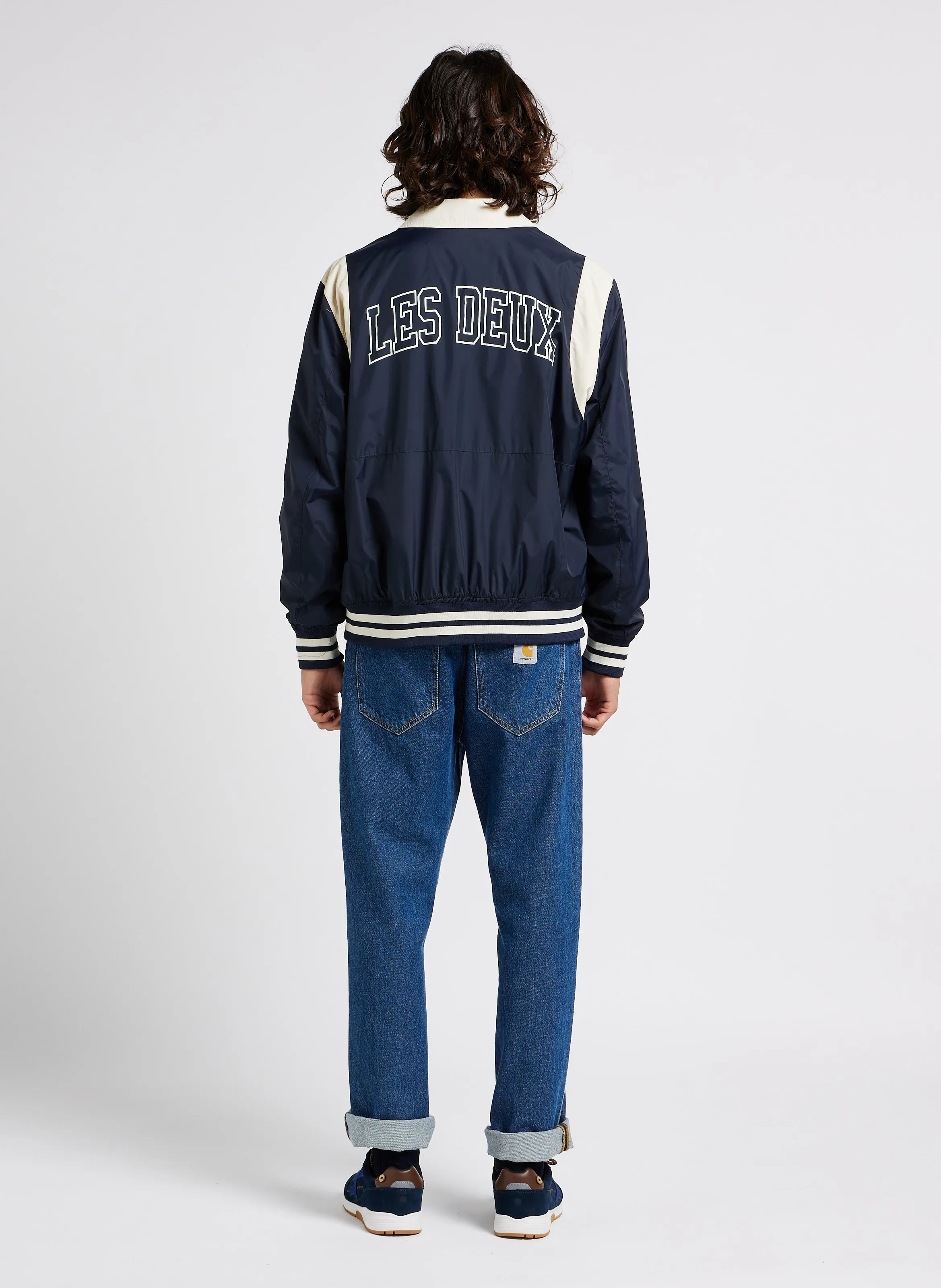  LES DEUX   VARSITY - Giubbotto collo classico | Blu