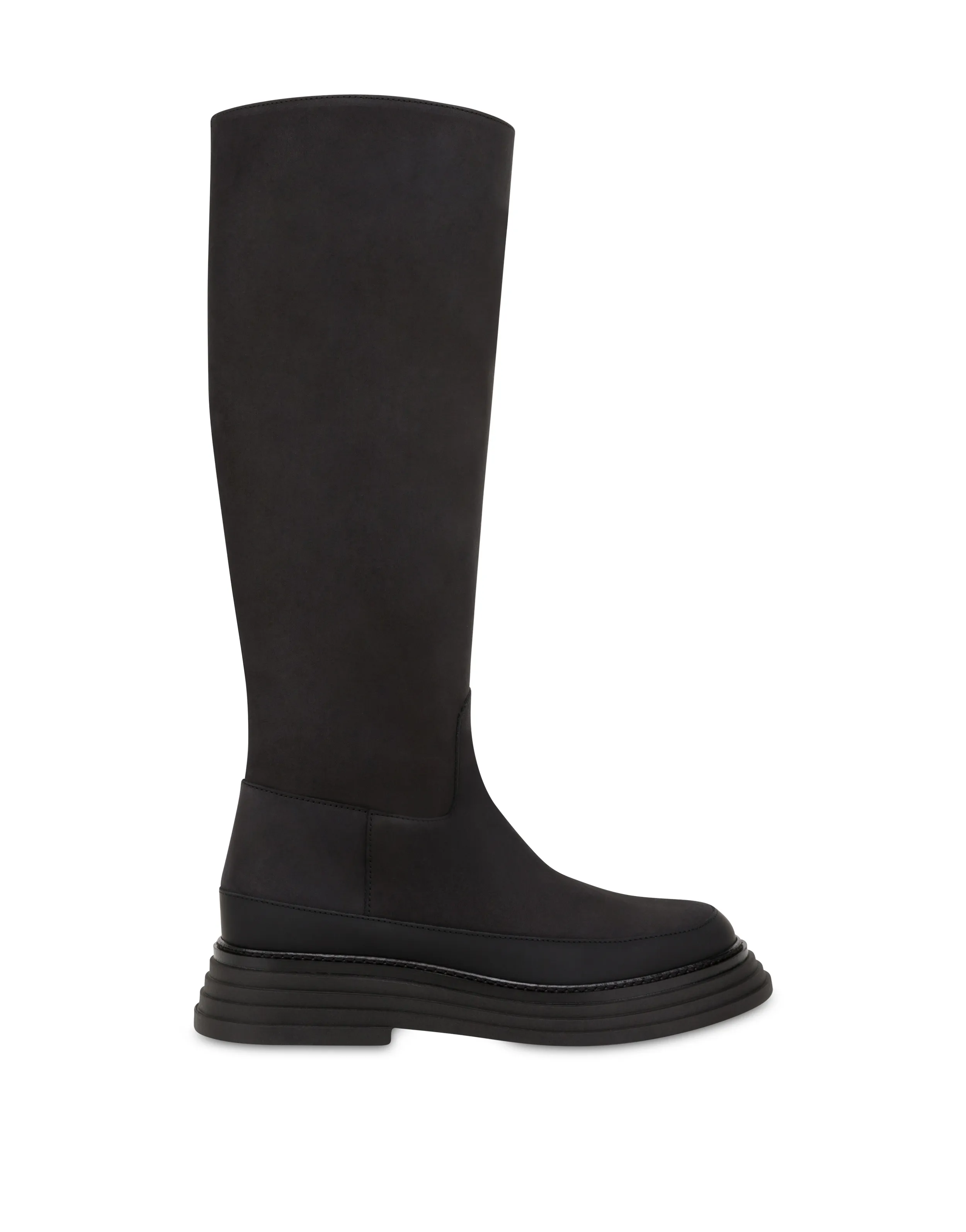     Linea Pollini Stivali In Nabuk Stairway Nero