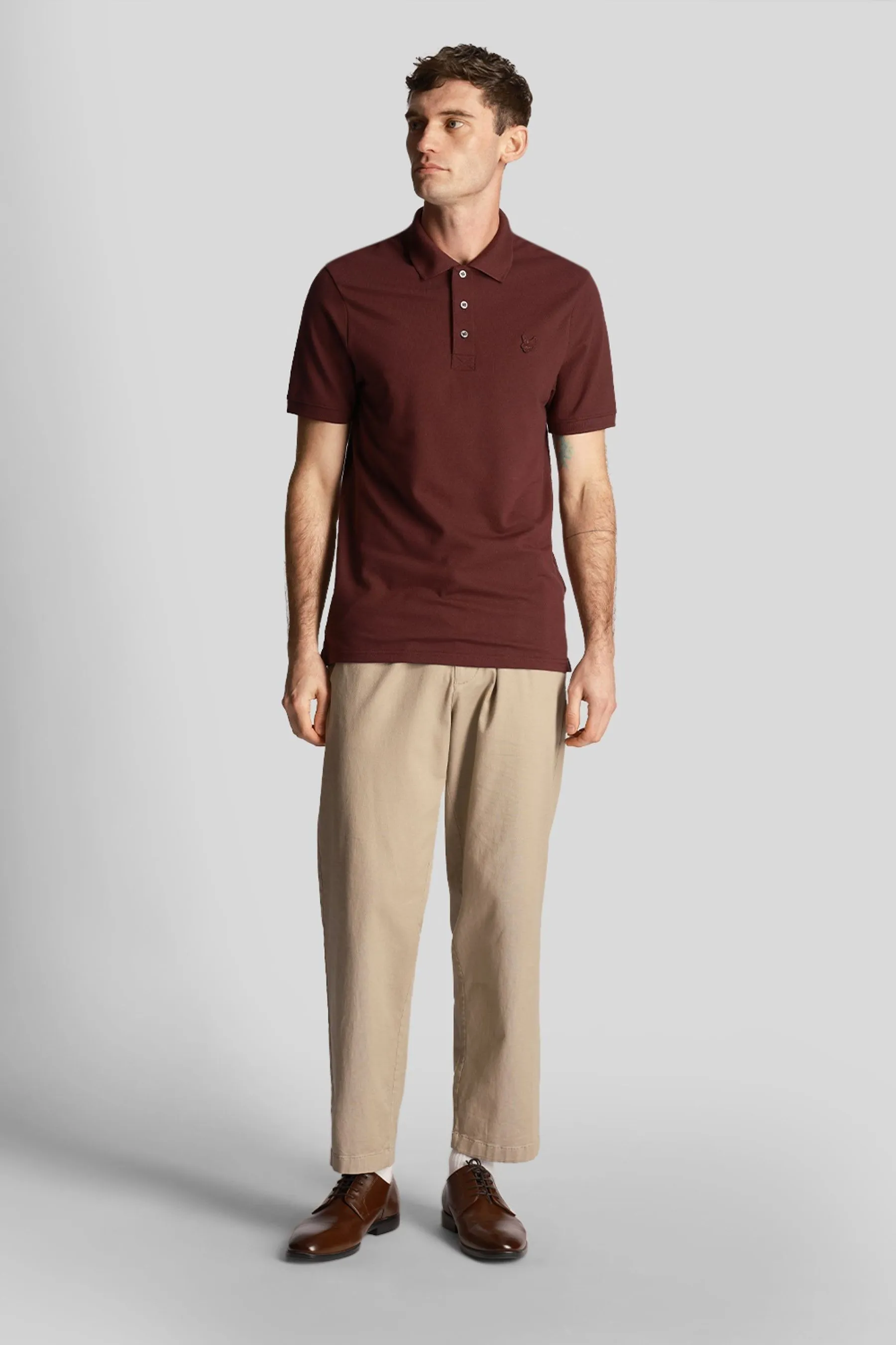 Lyle & Scott Tonal Eagle Polo Shirt    