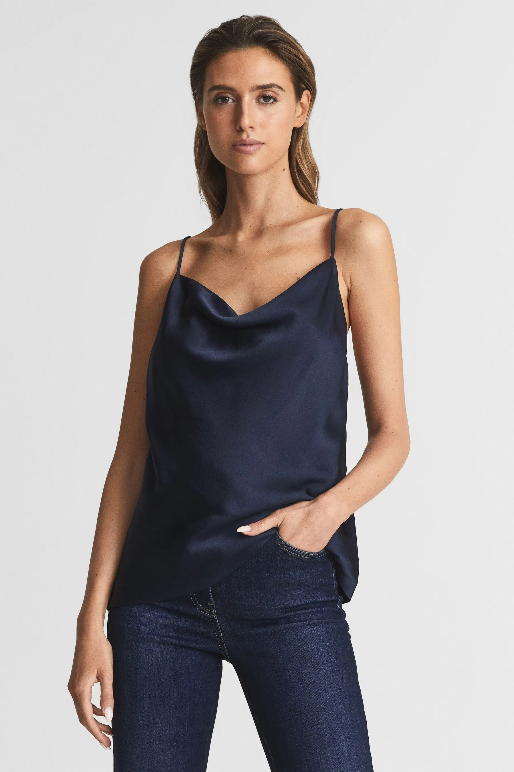 Multicolore - Keeva - Canotta con Satin    