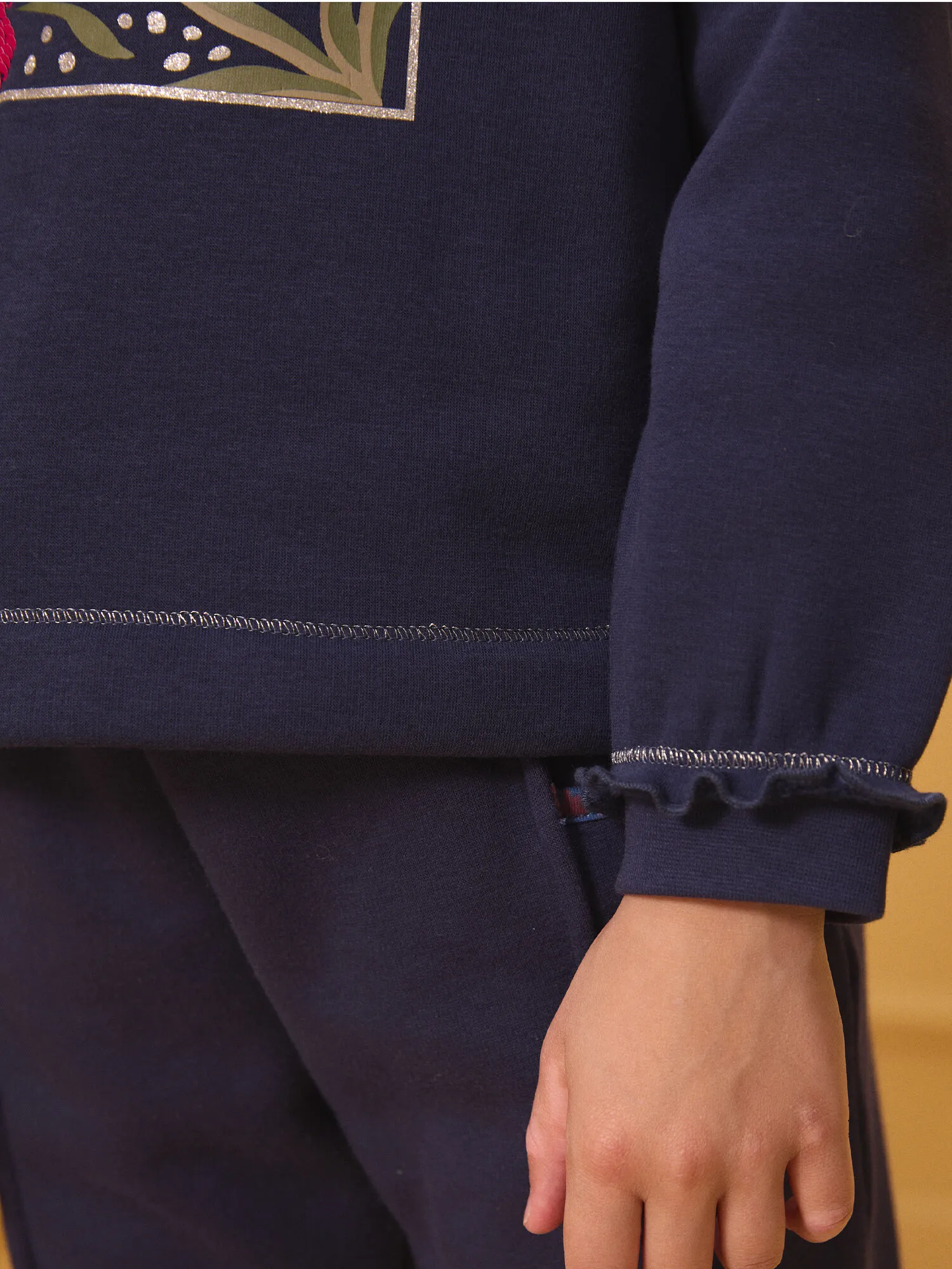 Navy JOGGING TOP    