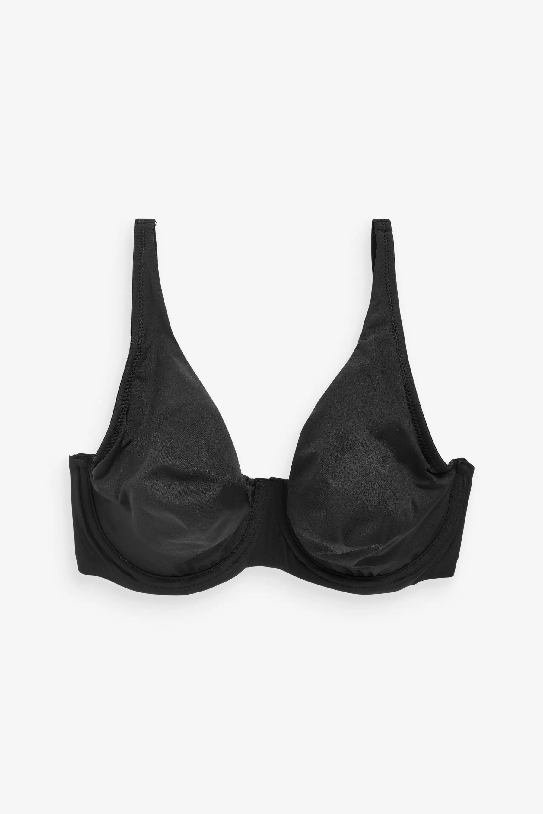 Nero/bianco/carne  - T-shirt lisciante in microfibra DD+ Reggiseni 3 Confezione