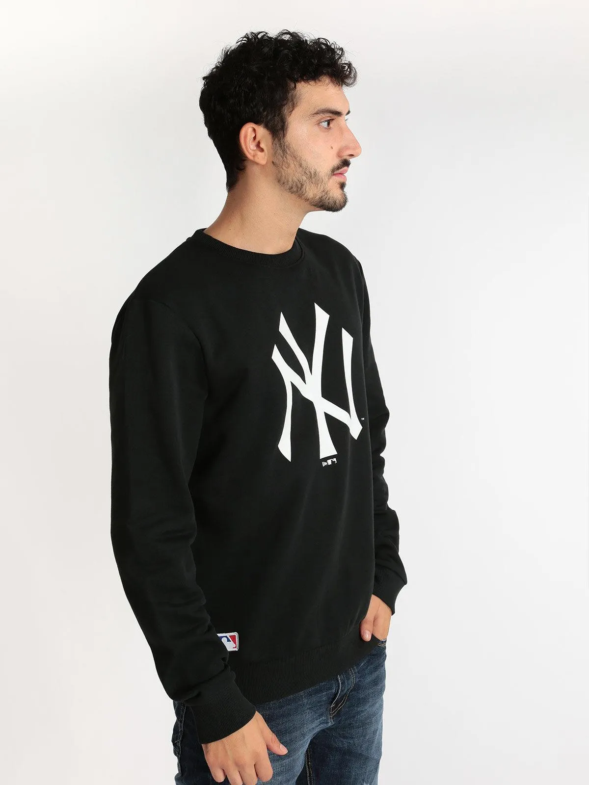 New Era Team Logo Crew Neck New York Yankees  Sweat-shirt ras du cou