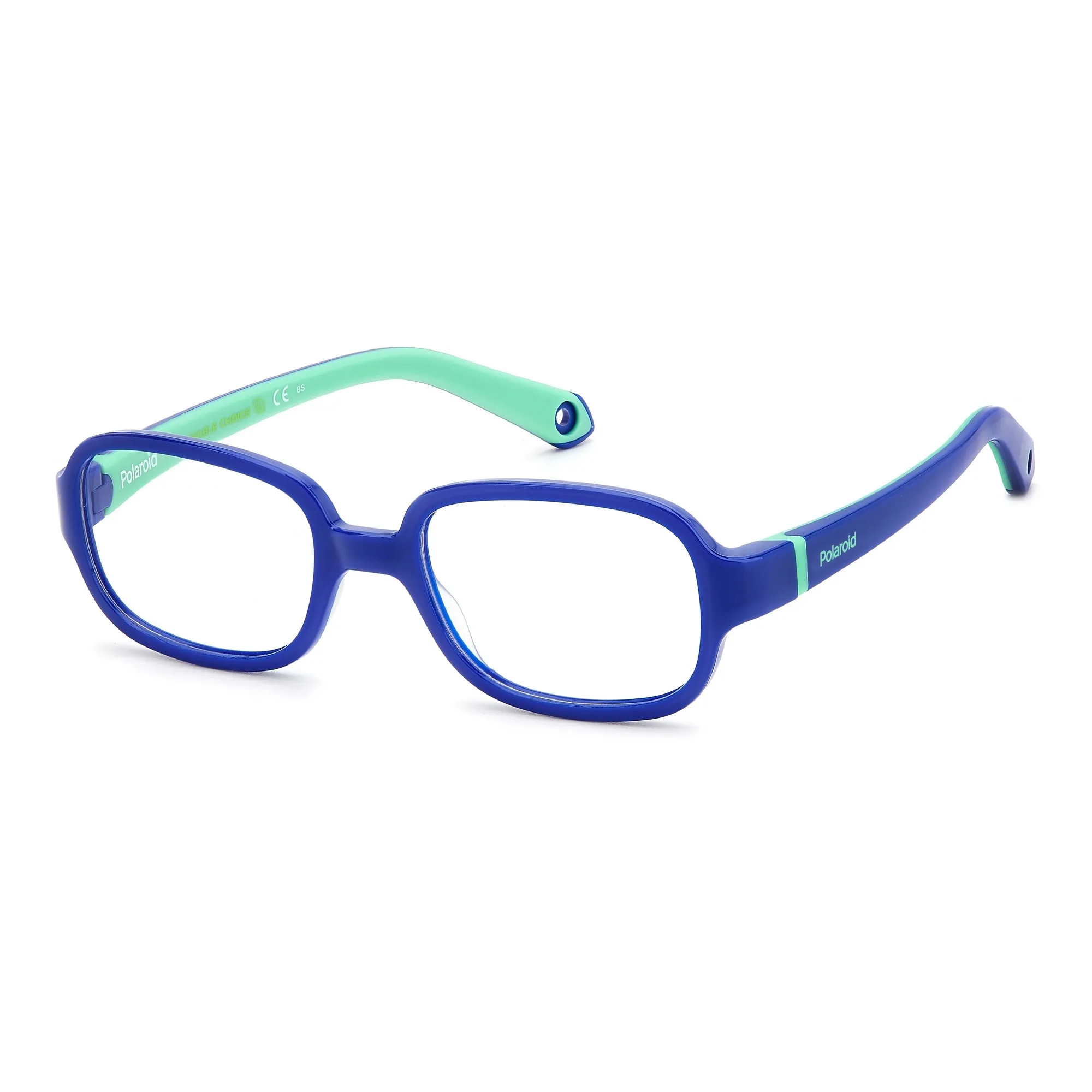   Polaroid Kids PLD K003 - RNB Blu Verde | Occhiale Da Vista Bambino 