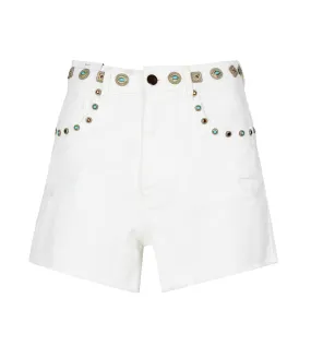 PT Denim | Shorts Bianco