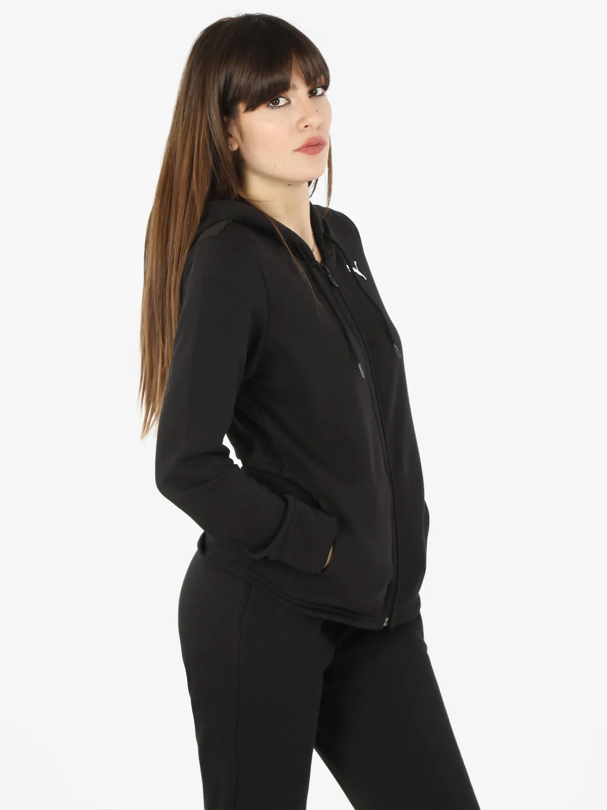 Puma Sweat femme Classic Hooded Tracksul avec capuche et zip