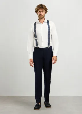 RUMFORD  Pantalone slim fit in tessuto stretch uomo