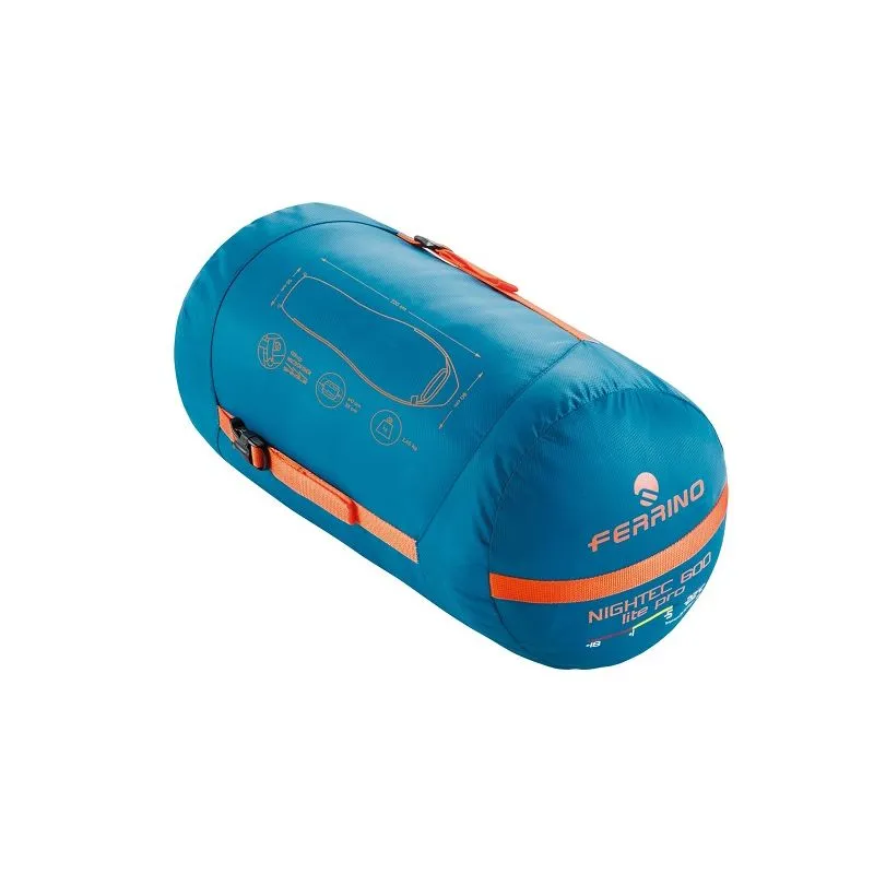 Sacco a pelo Ferrino Nightec Lite Pro 600 (grigio blu)