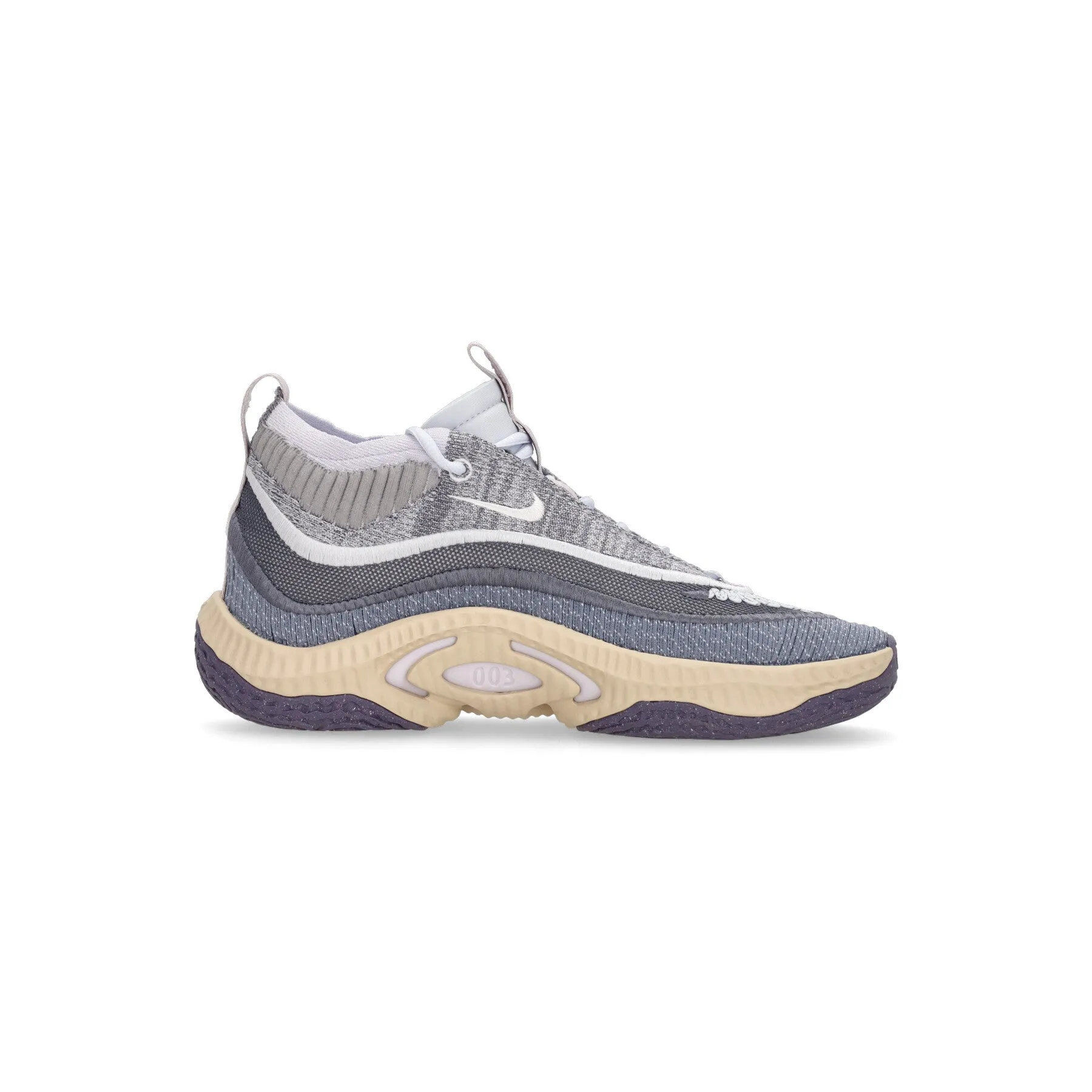 Scarpa Basket Uomo Cosmic Unity 3 Football Grey/white/ashen Slate