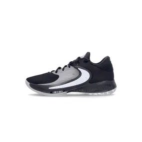 Scarpa Basket Uomo Zoom Freak 4 Black/white/lt Smoke Grey