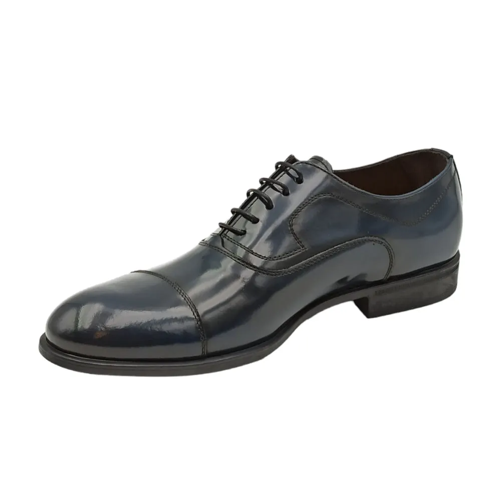 Scarpa uomo stringata Exton 1391 abras blu