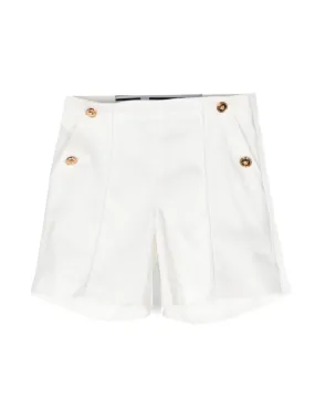 Shorts con testa di Medusa