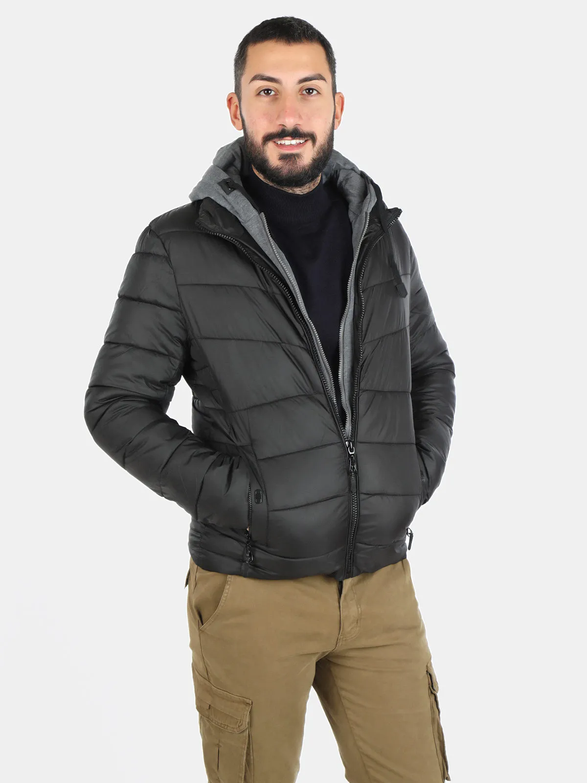 Solada Veste matelassée homme à capuche