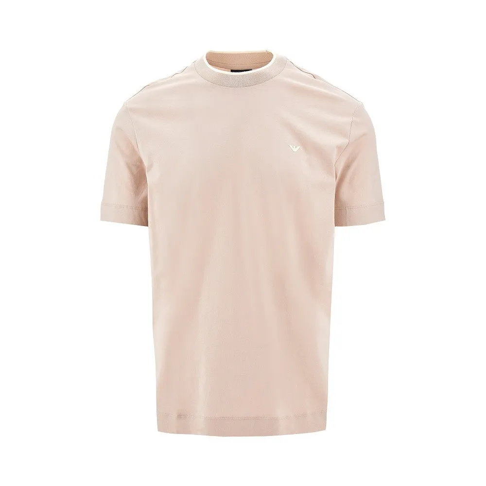 T-shirt con logo gommato