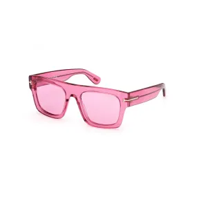   Tom Ford FT 0711 FAUSTO - 75S Fuxia Lucido | Occhiale Da Sole Uomo 