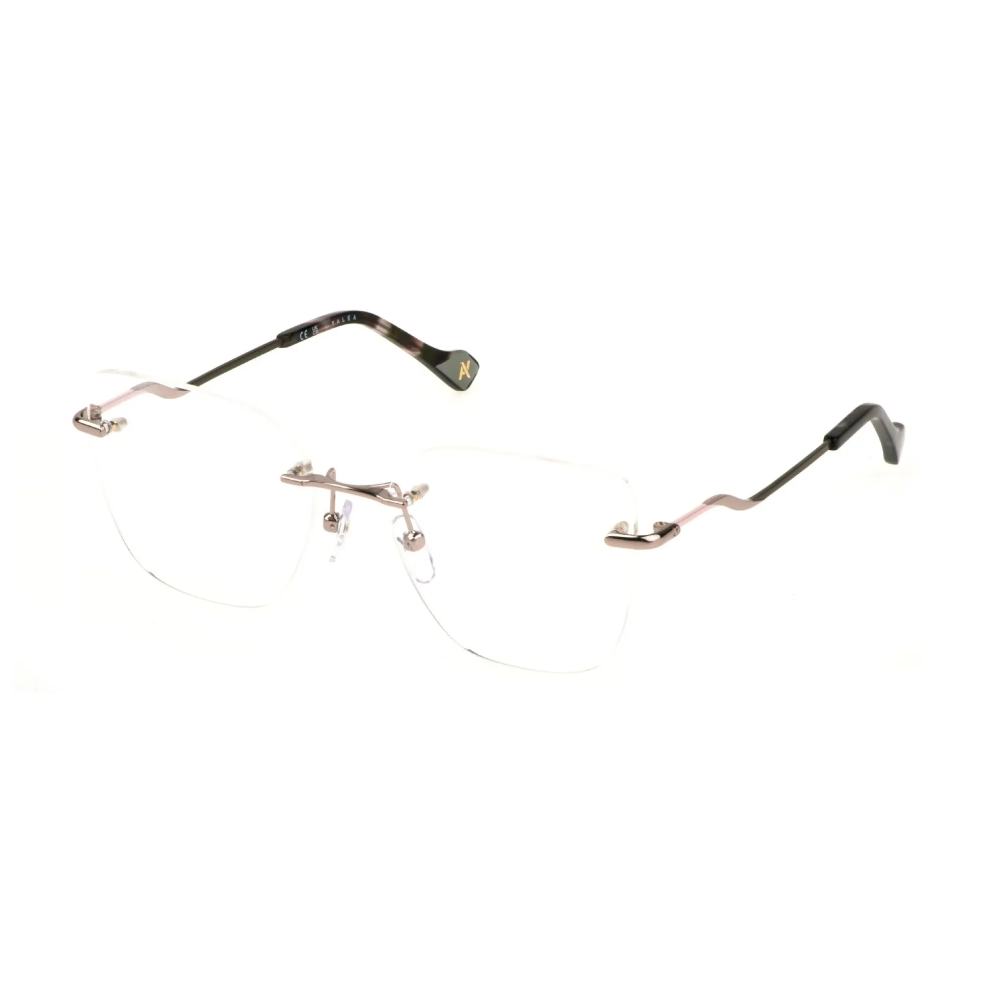  Yalea VYA118 - 0A39 Oro Rosso Lucido Totale | Occhiale Da Vista Donna 